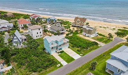 Ocean front just steps to the sandy beach. 3 story with elevator, all beach equipment, bikes and toys will make you say WOW!