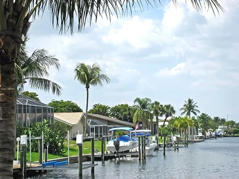 Salt Water Canal Homes